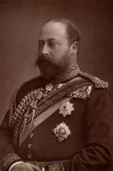 Édouard VII (1841-1910) roi du Royaume-Uni à partir de 1901, alors qu