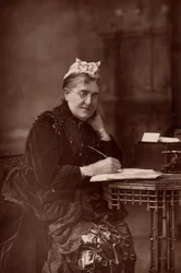 Elizabeth Lynn Linton (1822-1898) romancière, écrivaine, journaliste anglaise et championne des droits des femmes