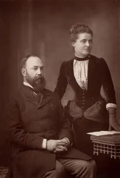 Charles et Emilia Wentworth Dilke (photo n/b)