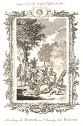 Le meurtre des druides, vers 1771-1772