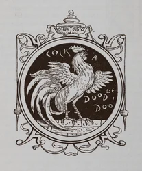 Un coq qui chante.
