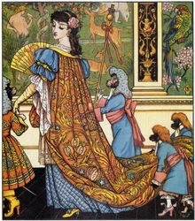 "Beauty and the Beat" (La beauté et le rythme) : Illustration de Walter Crane (1845-1915)