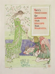 Voici le Peigne de Vénus pour Cheveux de Vierge, 1899