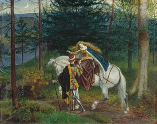 Illustration pour La Belle Dame sans Merci de John Keats