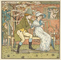 Petit homme et femme.