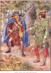Robin des Bois et le mendiant