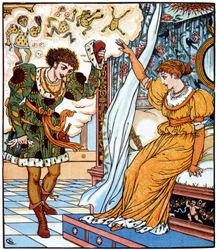 "La fille du roi et la grenouille" de Jakob et Wilhelm Grimm