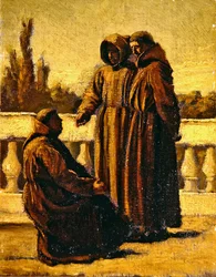 Moines au repos