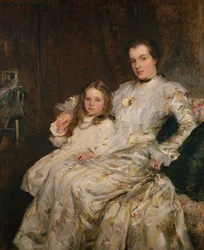 Portrait de Mme Chadwyck-Healy et de sa Fille