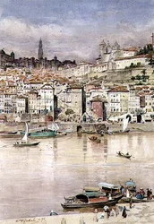 Port de ville continentale