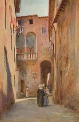 La maison de Catherine de Sienne, vers 1900 1913