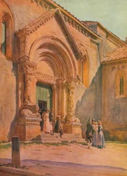 Le Porche de la Pieve à San Quirico d