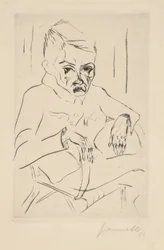 Soldat fatigué I, 1919