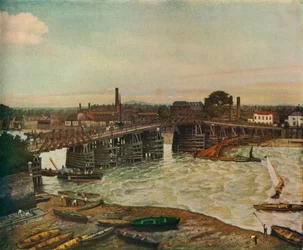 Vieux pont de Battersea, 1874 1933