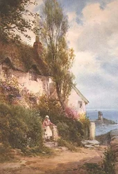 Cottage au bord de la mer