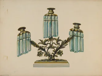 Candélabre, vers 1938