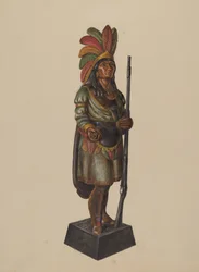 Indien de magasin de cigares, vers 1936