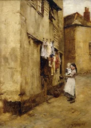 Une rue à Newlyn