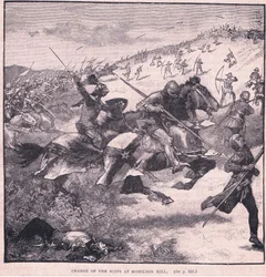 Charge des Écossais à Homildon Hill en 1402