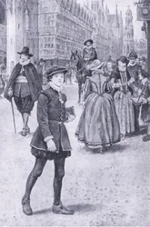 Herrick fait une promenade à Cheapside, illustration de My Magazine