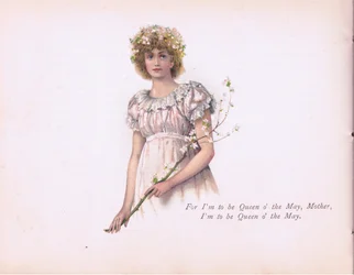 Je suis la reine de mai, mère (illustration de Tennyson Pictures)