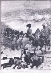 Les Highlanders à Alma 1854 apr. J.-C.