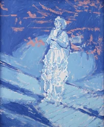 Mlle Hilda Glyder sur scène