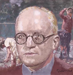 Portrait de Sir Hugh Walpole (1884-1941) 1928