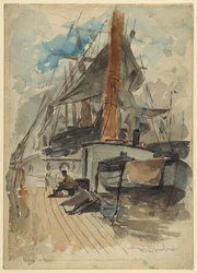 À bord du navire