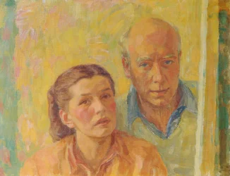 Double portrait de Walter et Grete Gamerith