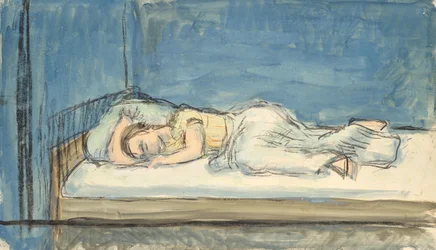 Femme au repos