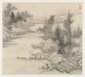 Album de paysages : Feuille 2, 1677