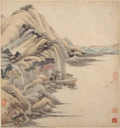Paysages dans le style des anciens maîtres, 17ème siècle