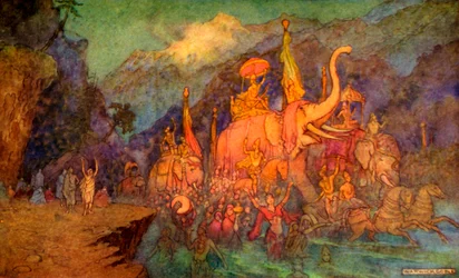 Le Retour des Héros Tués au Combat, 1913