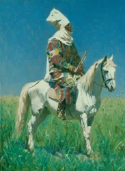 Kirgize à cheval