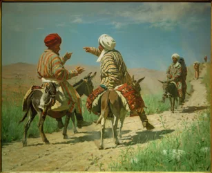 Mullah Ramin et Mullah Kerim en dispute sur le chemin vers...