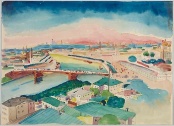 Vue de Moscou
