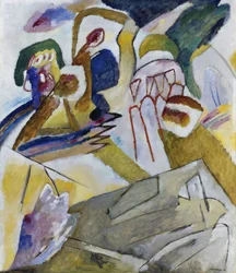 Improvisation 18, avec pierre tombale, 1911