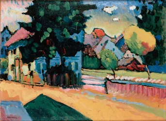 Paysage avec une maison verte, 1908