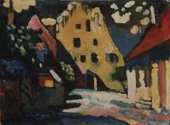 Murnau. Cour du château, 1908