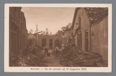 Borculo -- Après le cyclone du 10 août 1925