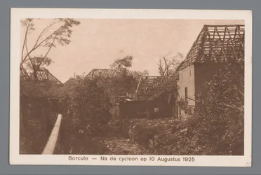 Borculo -- Après le cyclone du 10 août 1925