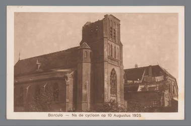 Borculo - Après le cyclone du 10 août 1925