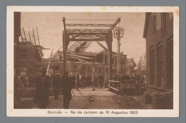 Borculo -- Après le cyclone du 10 août 1925