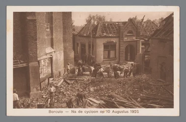 Borculo -- Après le cyclone du 10 août 1925