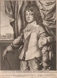 Charles II. D.G: Roi de Grande-Bretagne, France et Irlande etc.