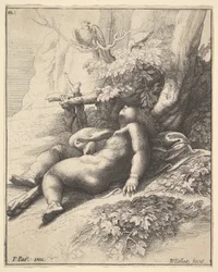 Hercule enfant endormi
