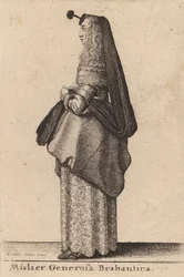 Mulier Generosa Brabantica, 1643