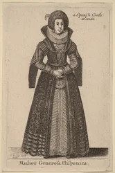Dame noble espagnole