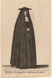 Femme religieuse anversoise